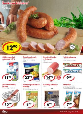 aktuální leták CBA 25.7.2018-31.7.2018