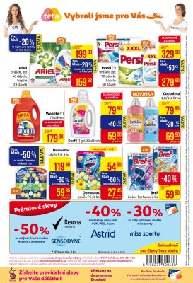 aktuální leták Teta drogerie 9.8.2018-18.8.2018
