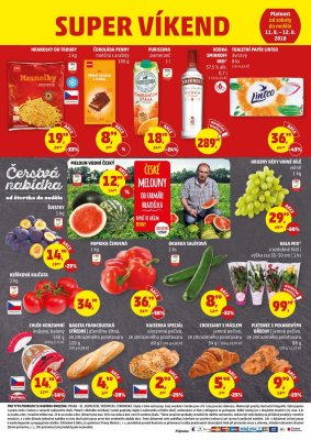 aktuální leták Penny Market 9.8.2018-12.8.2018