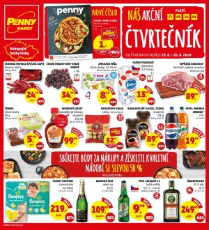 aktuální leták Penny Market 23.8.2018-26.8.2018