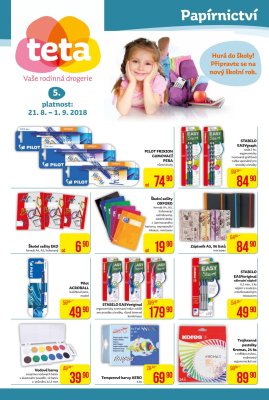 aktuální leták Teta drogerie 21.8.2018-1.9.2018
