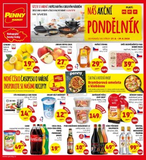 aktuální leták Penny Market 27.8.2018-29.8.2018