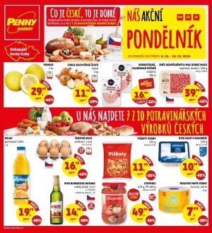 aktuální leták Penny Market 8.10.2018-10.10.2018