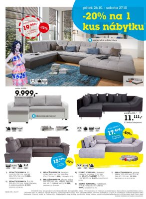 aktuální leták Möbelix 22.10.2018-4.11.2018