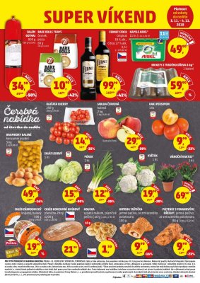aktuální leták Penny Market 1.11.2018-4.11.2018