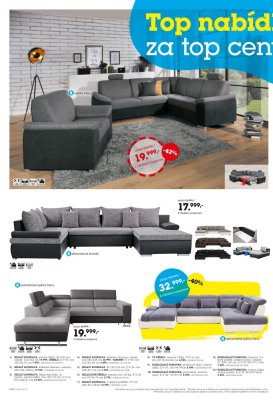aktuální leták Möbelix 5.11.2018-13.11.2018