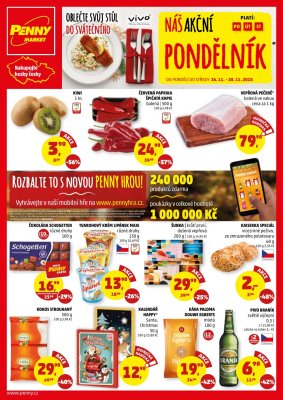 aktuální leták Penny Market 26.11.2018-28.11.2018