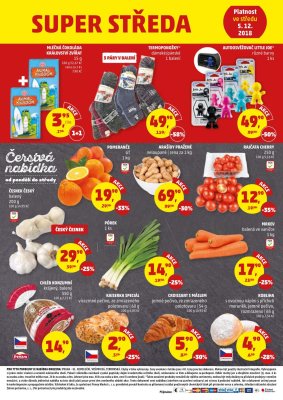 aktuální leták Penny Market 3.12.2018-5.12.2018