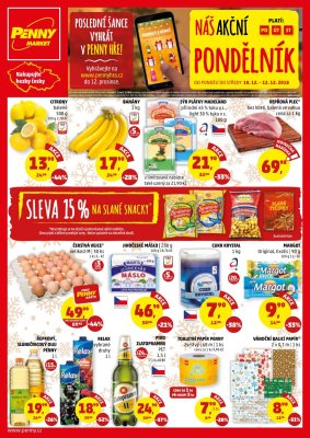 aktuální leták Penny Market 10.12.2018-12.12.2018