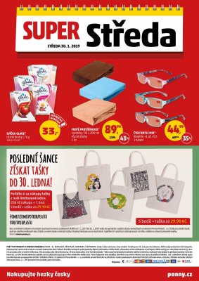aktuální leták Penny Market 28.1.2019-30.1.2019