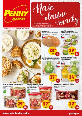 aktuální leták Penny Market 31.1.2019-13.2.2019