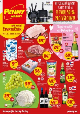 aktuální leták Penny Market 14.2.2019-17.2.2019