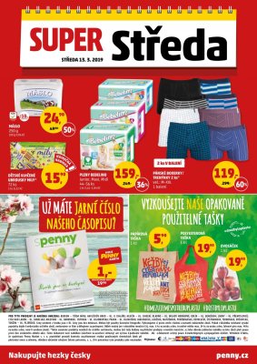 aktuální leták Penny Market 11.3.2019-13.3.2019