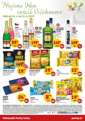 aktuální leták Penny Market 15.4.2019-21.4.2019