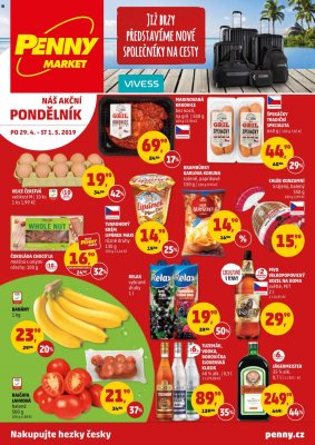 aktuální leták Penny Market 29.4.2019-1.5.2019