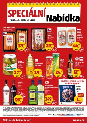 aktuální leták Penny Market 6.5.2019-12.5.2019