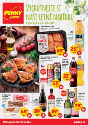aktuální leták Penny Market 30.5.2019-12.6.2019