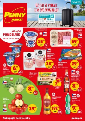 aktuální leták Penny Market 3.6.2019-5.6.2019