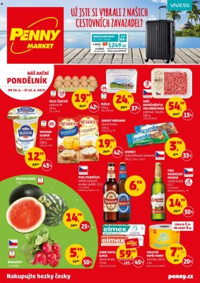 aktuální leták Penny Market 10.6.2019-12.6.2019