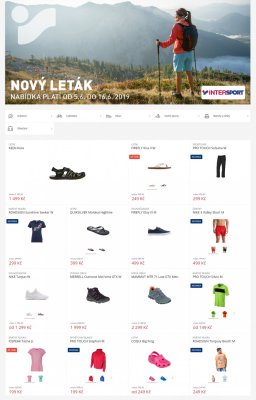 aktuální leták Intersport 5.6.2019-16.6.2019