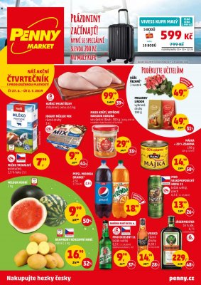 aktuální leták Penny Market 27.6.2019-2.7.2019