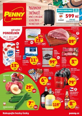 aktuální leták Penny Market 1.7.2019-7.7.2019