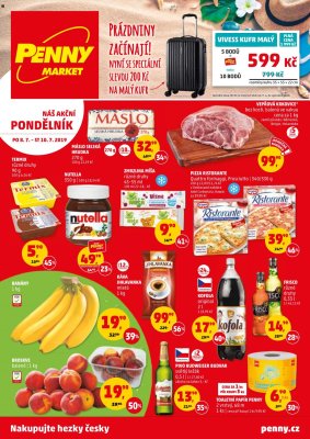 aktuální leták Penny Market 8.7.2019-10.7.2019