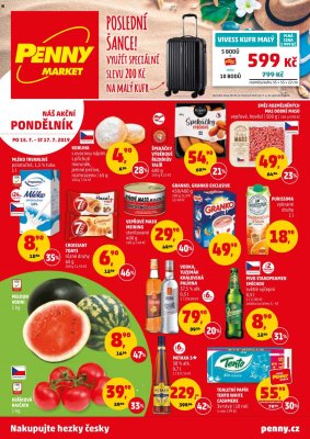 aktuální leták Penny Market 15.7.2019-17.7.2019