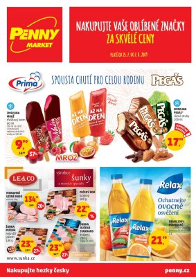 aktuální leták Penny Market 25.7.2019-7.8.2019