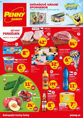 aktuální leták Penny Market 19.8.2019-21.8.2019