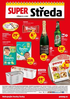 aktuální leták Penny Market 19.8.2019-21.8.2019