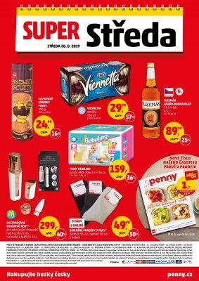 aktuální leták Penny Market 26.8.2019-28.8.2019