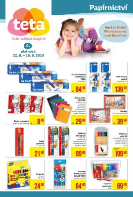 aktuální leták Teta drogerie 22.8.2019-16.9.2019