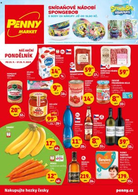 aktuální leták Penny Market 23.9.2019-25.9.2019