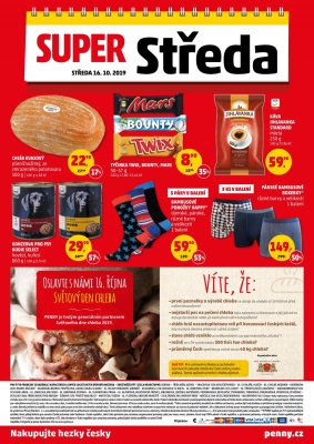 aktuální leták Penny Market 14.10.2019-16.10.2019