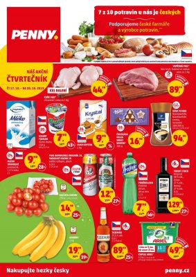 aktuální leták Penny Market 17.10.2019-20.10.2019