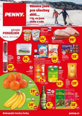 aktuální leták Penny Market 25.11.2019-27.11.2019