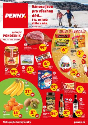 aktuální leták Penny Market 2.12.2019-8.12.2019