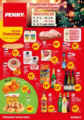 aktuální leták Penny Market 19.12.2019-23.12.2019