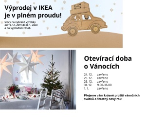 aktuální leták IKEA 21.12.2019-8.1.2020