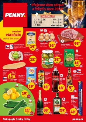 aktuální leták Penny Market 27.12.2019-31.12.2019