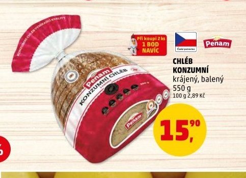 CHLÉB KONZUMNÍ