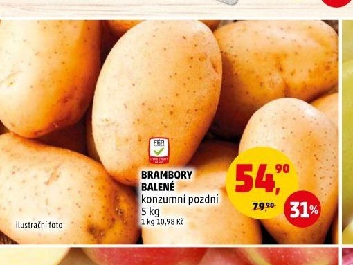 BRAMBORY BALENÉ