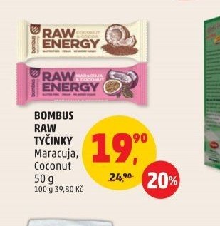 BOMBUS RAW TYČINKY