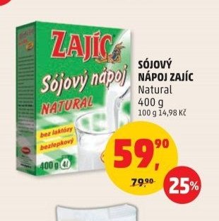 SÓJOVÝ NÁPOJ ZAJÍC