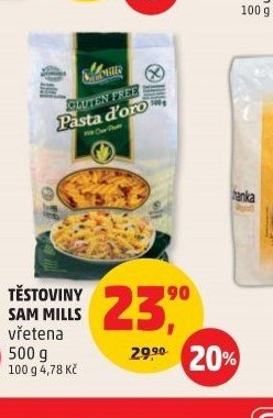 TĚSTOVINY SAM MILLS