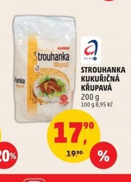 STROUHANKA KUKUŘIČNÁ KŘUPAVÁ