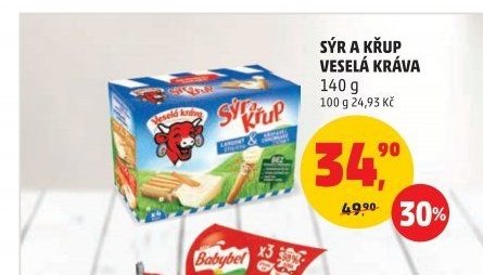 Sýr a křup Veselá kráva
