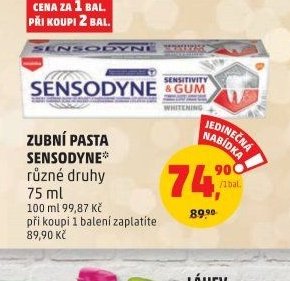 ZUBNÍ PASTA SENSODYNE