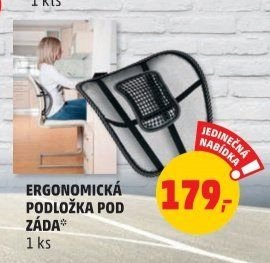 ERGONOMICKÁ PODLOŽKA POD ZÁDA